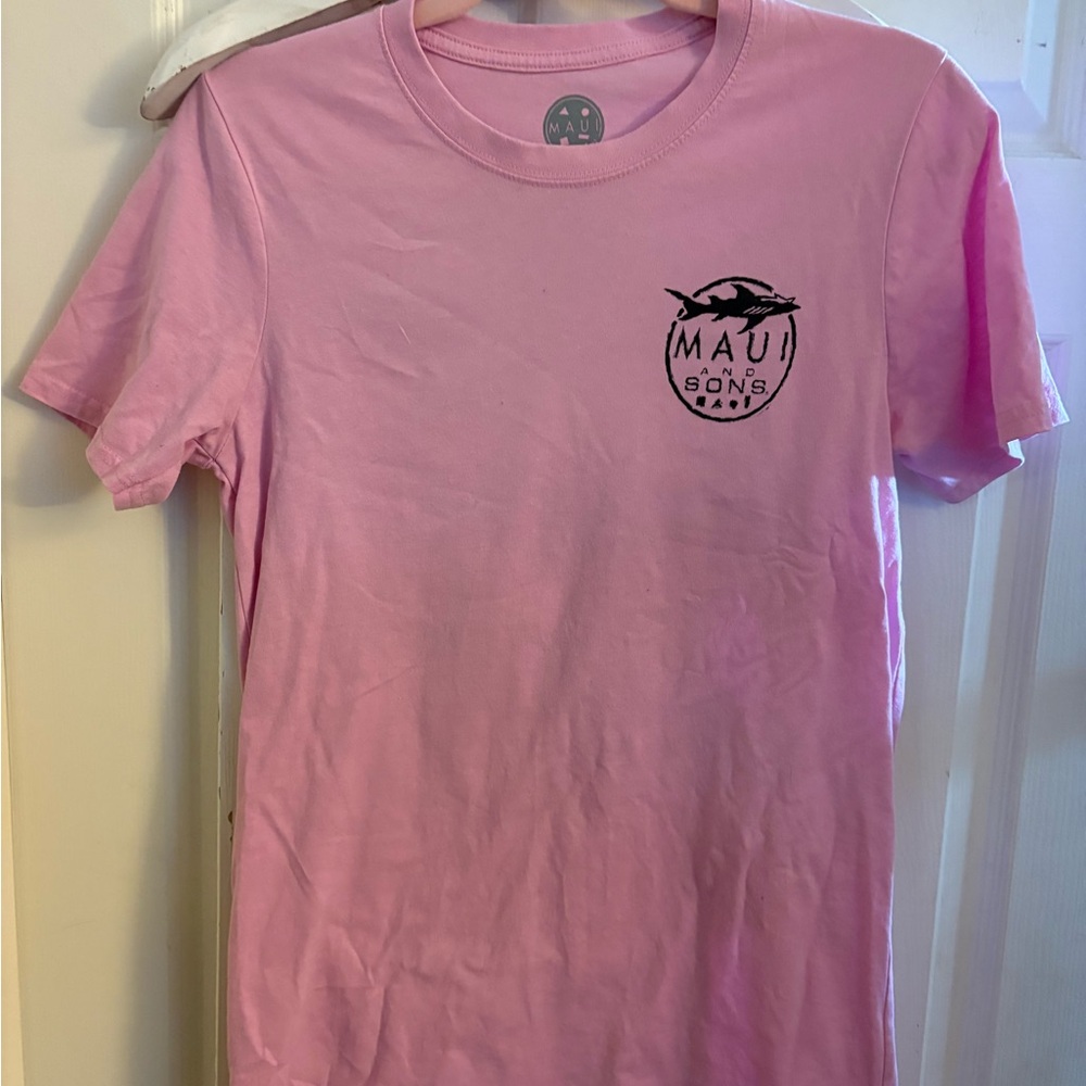 Maui and Sons Light Pink Tee